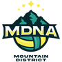 Logo for Mountain District Netball Association