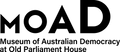 Logo for Museum of Australian Democracy at Old Parliament House (MOAD)