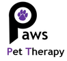 Logo for PAWS Pet Therapy