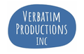 Logo for Verbatim Productions Inc