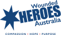 Logo for Wounded Heroes Australia
