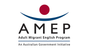 Logo for Adult Migrant English Program (AMEP)