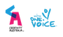 Logo for Creativity Australia (With One Voice Choirs)