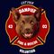 Logo for Dampier Volunteer Fire & Rescue
