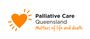 Logo for Palliative Care Queensland PCQ