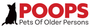 Logo for Pets of Older Persons (POOPS) (Supported by the Swan Volunteer Centre)