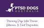 Logo for PTSD Dogs Australia