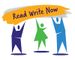 Logo for Read Write Now (Supported by the Swan Volunteer Centre)