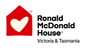 Logo for Ronald McDonald House Victoria & Tasmania