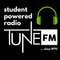 Logo for TuneFM - Operated by UNE Life