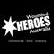 Logo for Wounded Heroes Australia